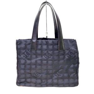 CHANEL Tote New Travel Line Black with free CHANEL gift!!